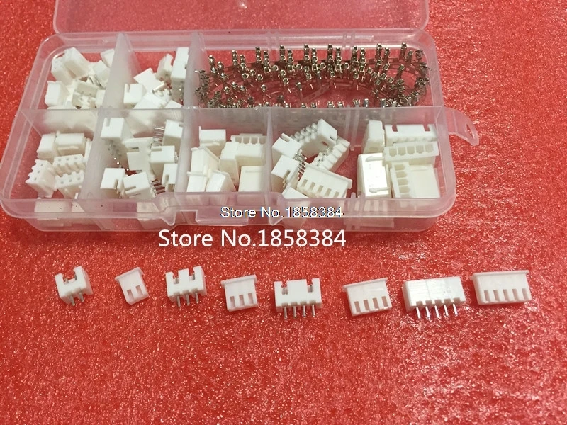 

230pcs PH2.0 2p 3p 4p 5 pin 2.0mm Pitch Terminal Kit / Housing / Pin Header JST Connector Wire Connectors Adaptor PH Kits