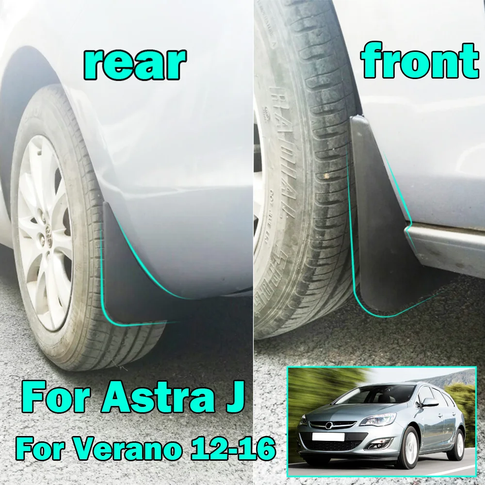Брызговики для Vauxhall Opel Astra J Buick Verano 2010 2016 брызговики 2011 2012 2013 2014 15|mud flaps|splash guardmud flaps