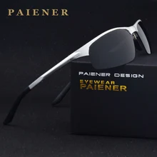 Брендовые дизайнерские алюминиевые мужские солнцезащитные очки, спортивные поляризованные солнцезащитные очки, очки для вождения, аксессуары для мужчин, oculos de sol masculino