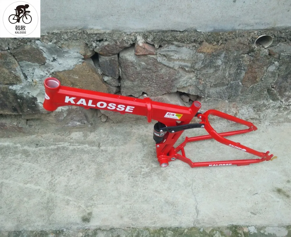 Discount Kaloss Full suspension snow bike frame BB120mm 26*4.0 inch Folding Fat bike frame 26*17 inch , Beach bike frame 2 Discount Kaloss Full suspension snow bike frame BB120mm 26*4.0 inch Folding Fat bike frame 26*17 inch , Beach bike frame 2