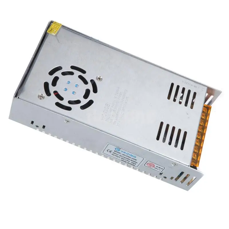 Новый AC 110/220V DC/DC 12V 30A 350W светодиодный Напряжение трансформатор UK | Лампы и