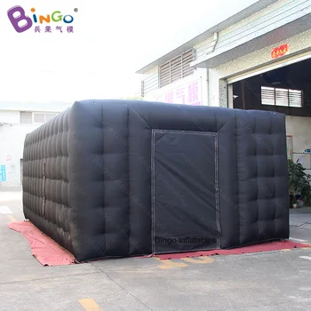 

Factory sales directly customized inflatable black square tent for party or activity and event