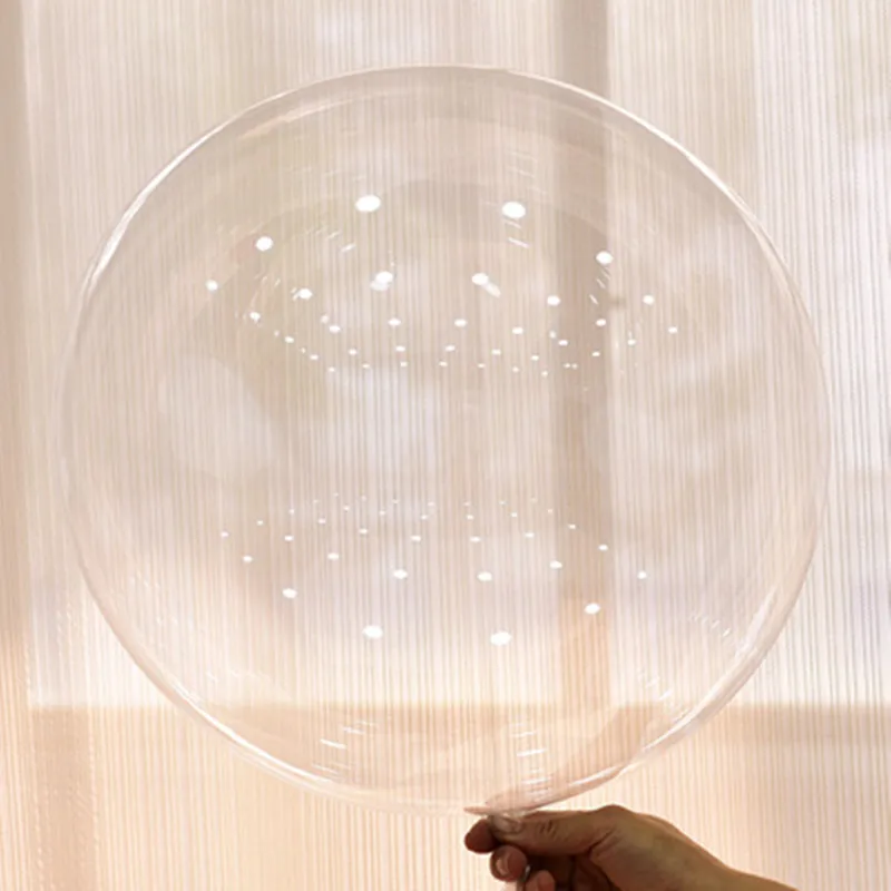 100 шт 18 24 дюймов без морщин Bobo прозрачный воздушный шар на свадьбу свадебные декорации гелиевые надувные шары подарки