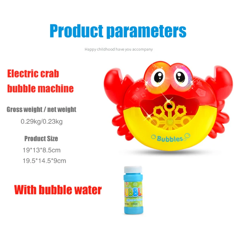 IMBABY Bubble Crab Игрушки для ванны игрушки для ванной детские игрушки для купания Детские Игрушки для ванны Bubble крабы забавные для ванны музыкальный производитель пузырей