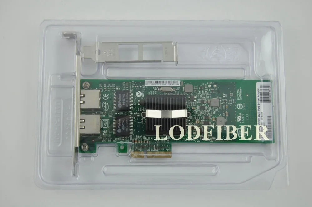 LODFIBER для Intel E1G42ET 10/100/1000M PCI Express двухпортовый серверный адаптер|Оптоволоконное