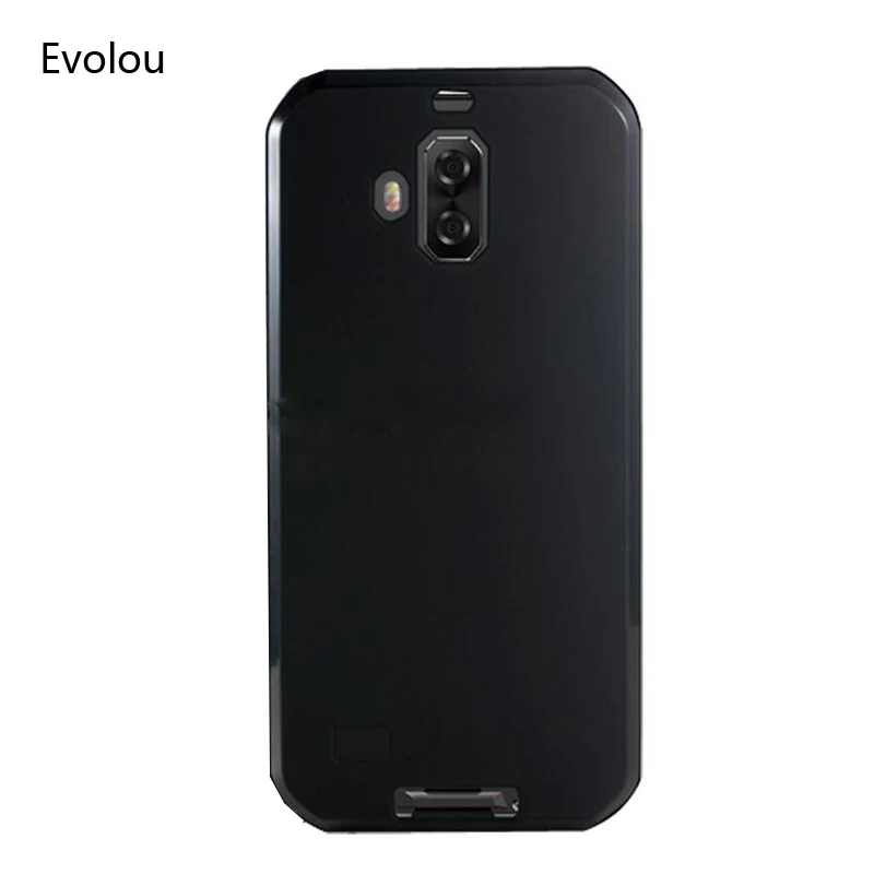 Мягкий Ультратонкий силиконовый черный чехол из ТПУ для Blackview Bv9600 Pro|Бамперы| |
