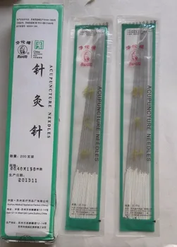 

20pcs Hwato acupuncture needle long needles silver surface acupuncture needle reusable 0.45*100mm free shipping
