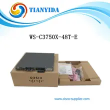 Герметичный WS-C3750X-48T-E коммутатор катализатор C3750X 48 порт гигабитный Ethernet коммутатор