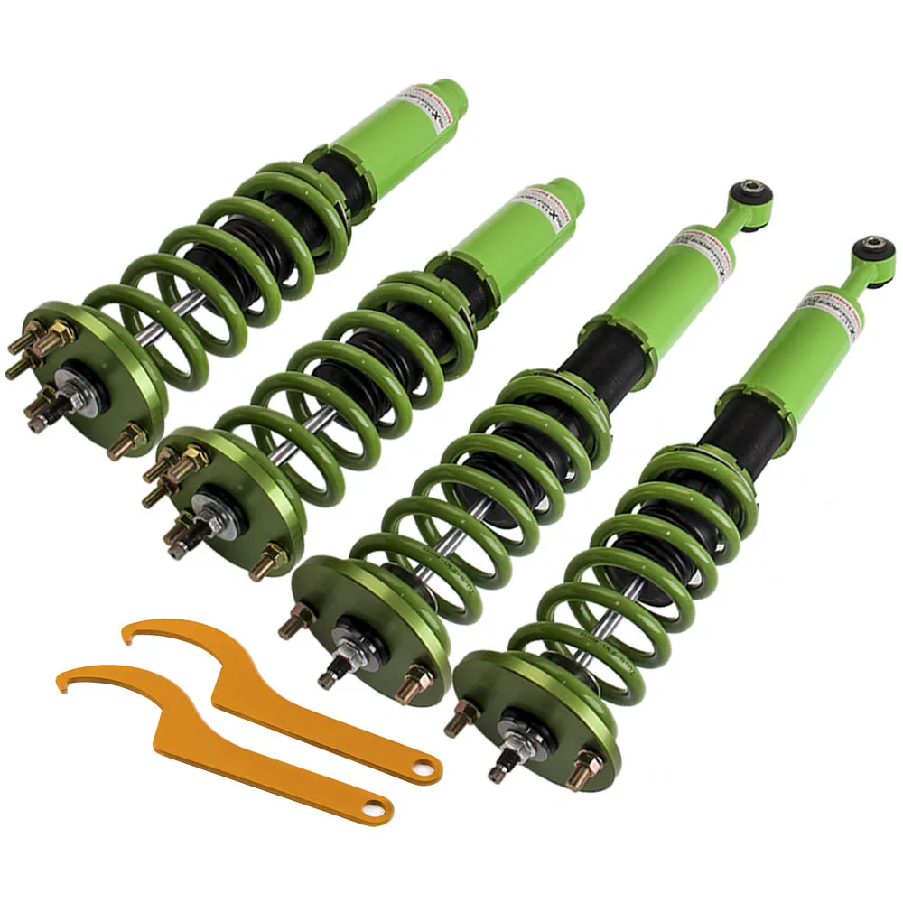 

for Honda Accord 24-Step Adjustable Suspension Coilovers Coilover Struts 03 04 05 06 07 for Acura TSX 04-08 Front Rear Spring