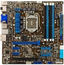 P8H77-M PRO Original Desktop Материнских Плат H77 Сокет LGA 1155 Для i3 i5 i7 DDR3 32 Г SATA3 USB3.0 uATX