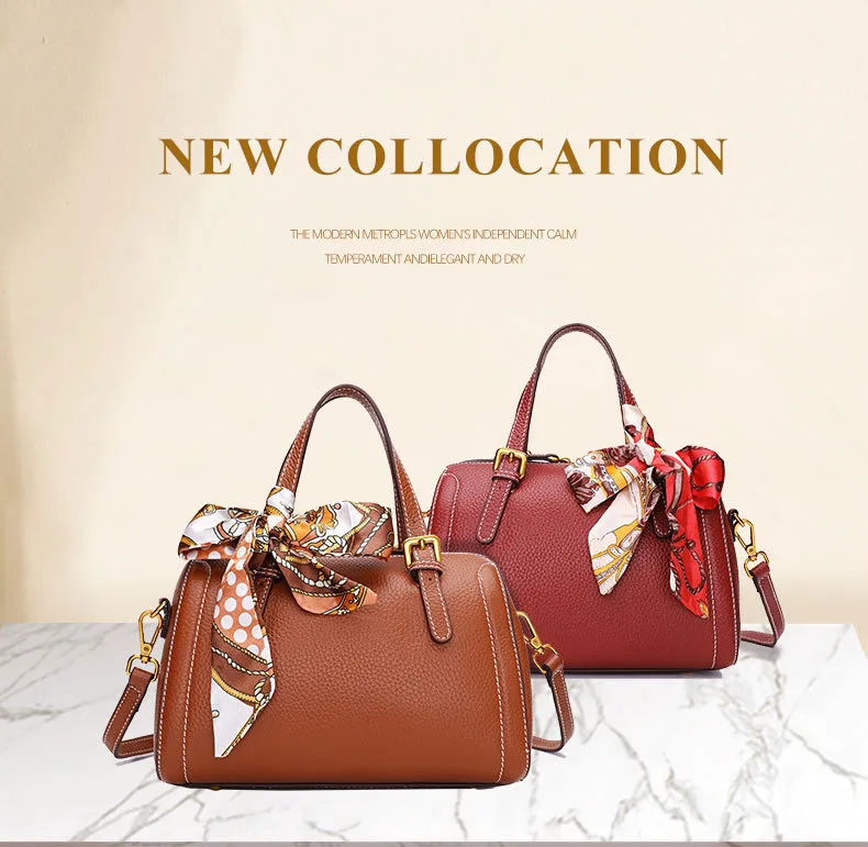 High-end quality Real leather women's handbags fashion bags ladies bags 2018 luxury handbags women bags designer (1)