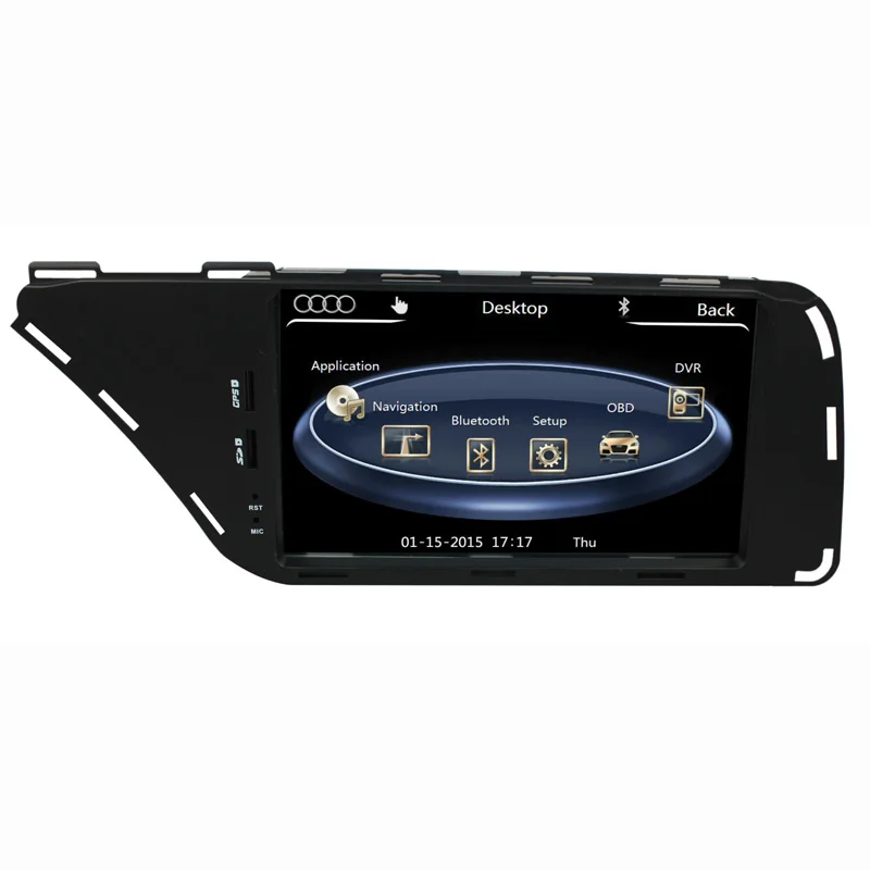 7" HD Capacitive Touch Screen Car DVD Player GPS Navigation for Audi A4