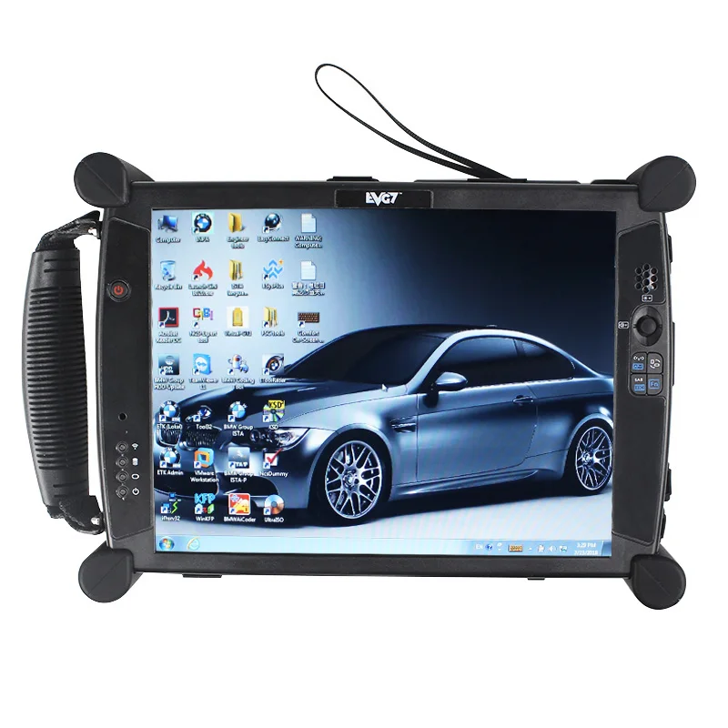Диагностический контроллер для ноутбука EVG7 с ICOM A2/ICOM Next/forGM MDI/Jdiag DDR2GB/4G/8G|Кабели и