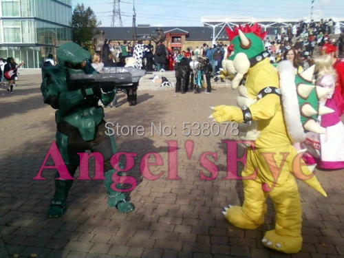 mascotte Super Mario Luigi costume carnevale adulti professionale cosplay  grande