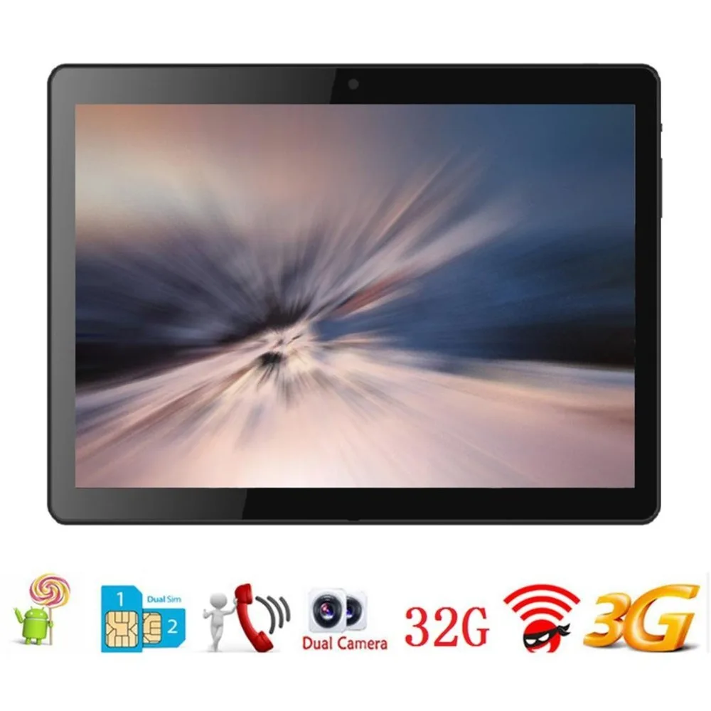 

10.1inch Tablet PC 3G Network WiFi Dual SIM Card For Android 6.0 System