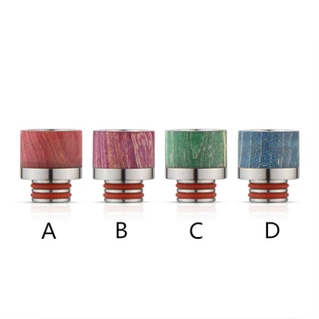 

Sailing Stabilized wood drip tips mouthpiece dual O ring for 510 thread RTA tank atomizer ecigarette 10pcs wholesale