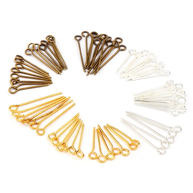 Eye Head Pins Needles Jewelry Making Accessories Bolts Findings Ornaments