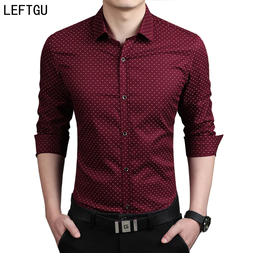 Новый 2019 для мужчин's рубашки мальчиков мужчин повседневное slim fit Дизайнер