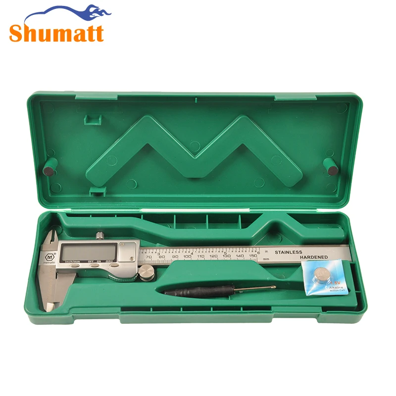 Prix pour Diesel Common Rail Électronique Numérique Vernier Étrier 0.01mm-150mm LCD Mesure de mesure Testeur Outil De Réparation de Haute Qualité Prix pour Diesel Common Rail Électronique Numérique Vernier Étrier 0.01mm-150mm LCD Mesure de mesure Testeur Outil De Réparation de Haute Qualité
