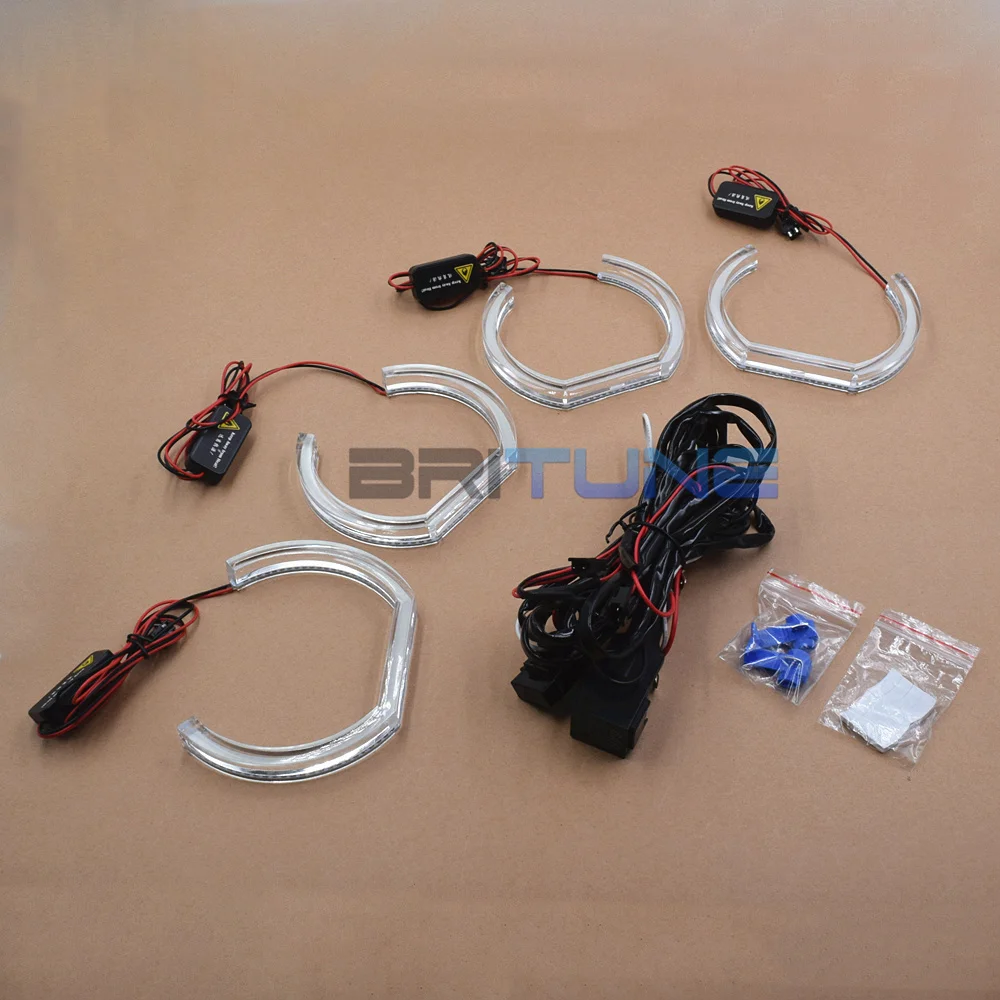 Ангельские глазки для BMW F30 E90 E91 E60 F31 E92 E93 E82 E87 E81 M3 M4 M5 тюнинг светодиодный