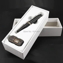 Новейшие брови, подводка для губ, МТС, машинка для тату электризил Перманентный макияж ручка черный наконечник 5 шт. микро 1RL иглы