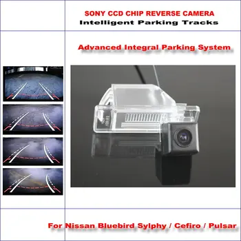 

Intelligentized Reversing Camera For Nissan Bluebird Sylphy / Cefiro / Pulsar Rear View / 580 TV Lines Dynamic Guidance Tracks
