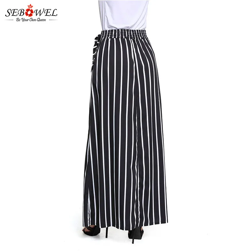 Black-Striped-Maxi-Skirt-LC65037-2-7