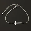 Cruz del Acero Inoxidable de la Cadena de Color Oro Joyería Pie Pierna DIANSHANGKAITUOZHE Pulseras Accesorios para el Tobillo Del Pie Para Las Mujeres ► Foto 2/6