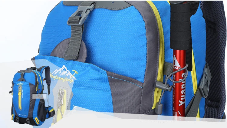 Mochilas à Prova Bolsa de Montanhismo ao ar Livre Mochila Viagem Escalada Dwaterproof Água Náilon Acampamento Caminhadas 40l 22 mochilas à prova dwaterproof água saco de