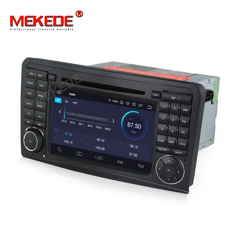 Sale MEKEDE Android 9.0  car GPS  DVD PLAYER For Mercedes Benz ML GL W164 ML350 ML500 GL320 radio stereo navigation IPS screen DSP 3