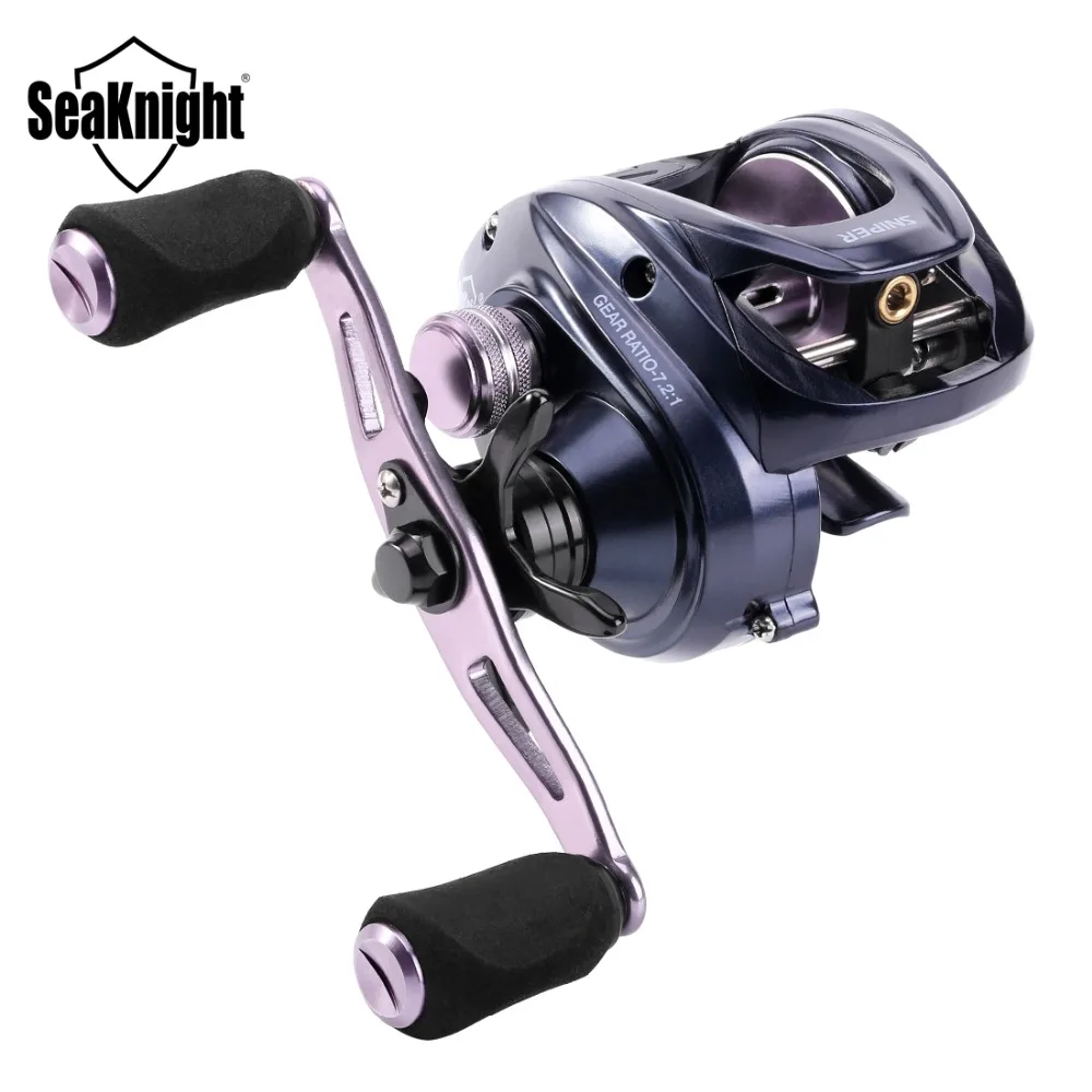 

SeaKnight NEW SNIPER Full Metal Baitcasting Reel 7.2:1 High Speed Anti-corrosion Fishing Reel Fishing Tackle Saltwater 11KG