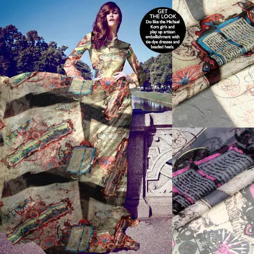 

Free shipping Retro art Style for summer dresses 100% pure silk chiffon fabric floral pattern for scarf blouse SF-BP31