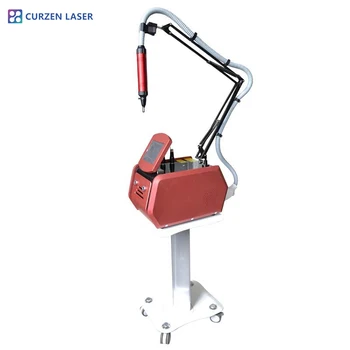 

2019 latest good effect yag laser tattoo removal with 1064nm 532nm 1220nm tip for tattoos pigmentation and carbon peeling rejuve