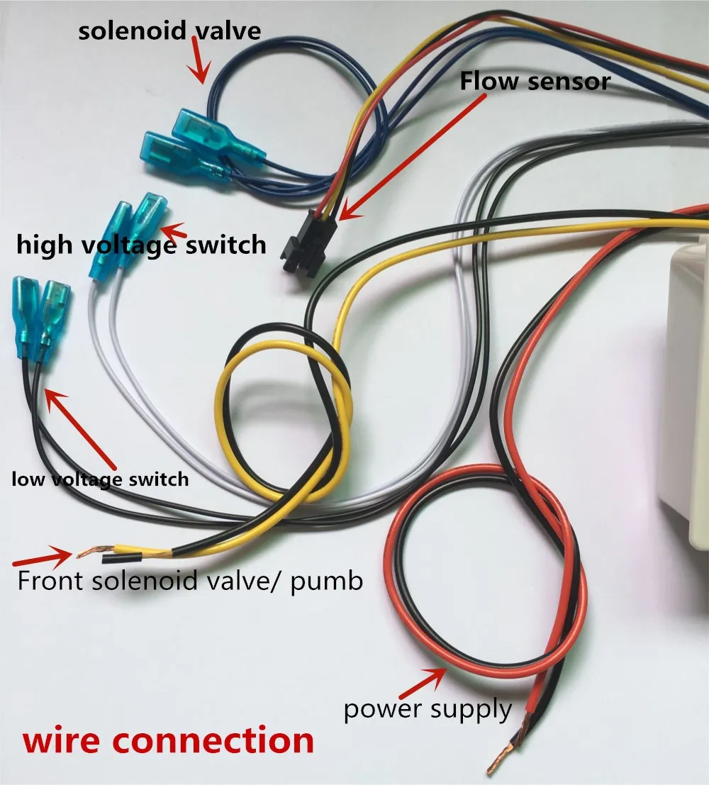 ZJ-LCD-F7 wire connect