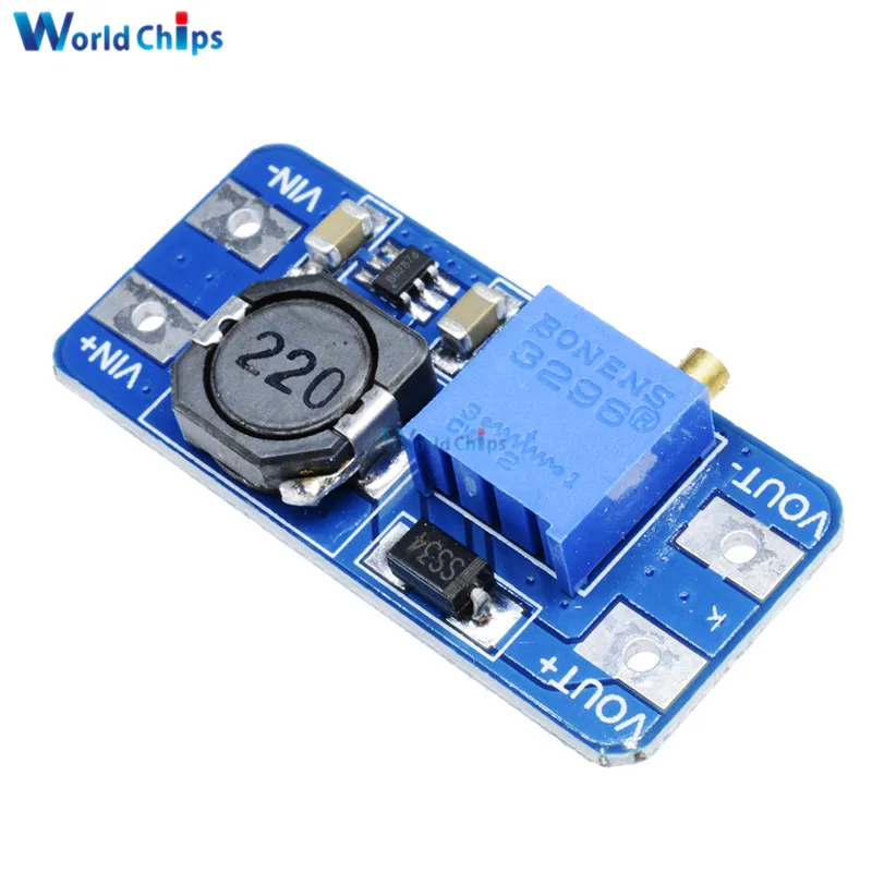 20x MT3608 DC-DC Stepup Boost Converter Power Supply Module 2V-24V to 5V-28V