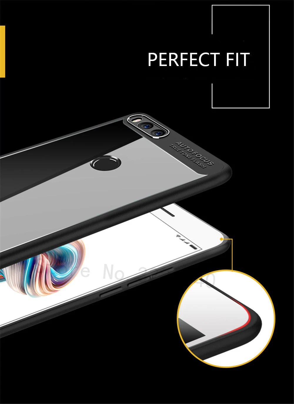 Transparent Protective Cover Cases For Xiaomi A1 MI 5X Full TPU&Acrylic Transparent Back Case For Xiaomi 5X mia1 mi5x Shell Capa8