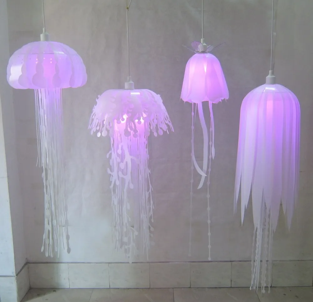 Современная ПВХ подвеска Медуза светильник для гостиной ресторана спальни бара подвесной светильник ing