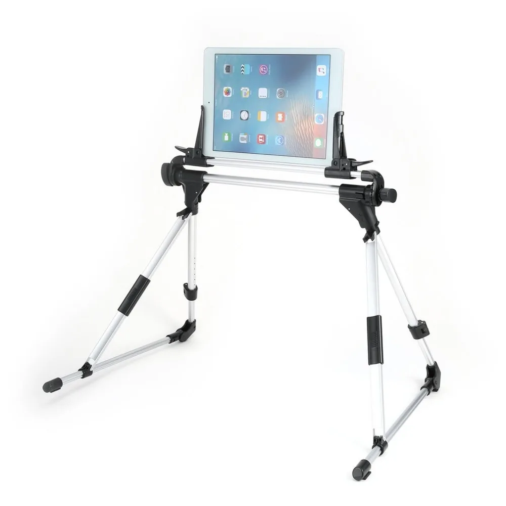 Lazy Bed Tablet Holder Mount Bracket for iPad air 2 3 4 5 mini Samsung Nexus 7Auto Lock Tablet Mount Holder Floor Desktop Stand