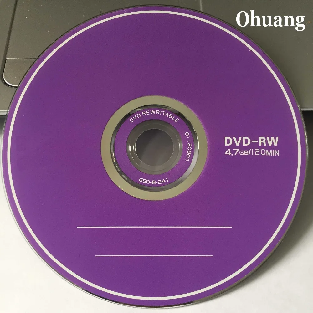 5 дисков класса А X4 4 7 ГБ пустой Печатный DVD RW диск|disc blank|discs dvd rwdisc |