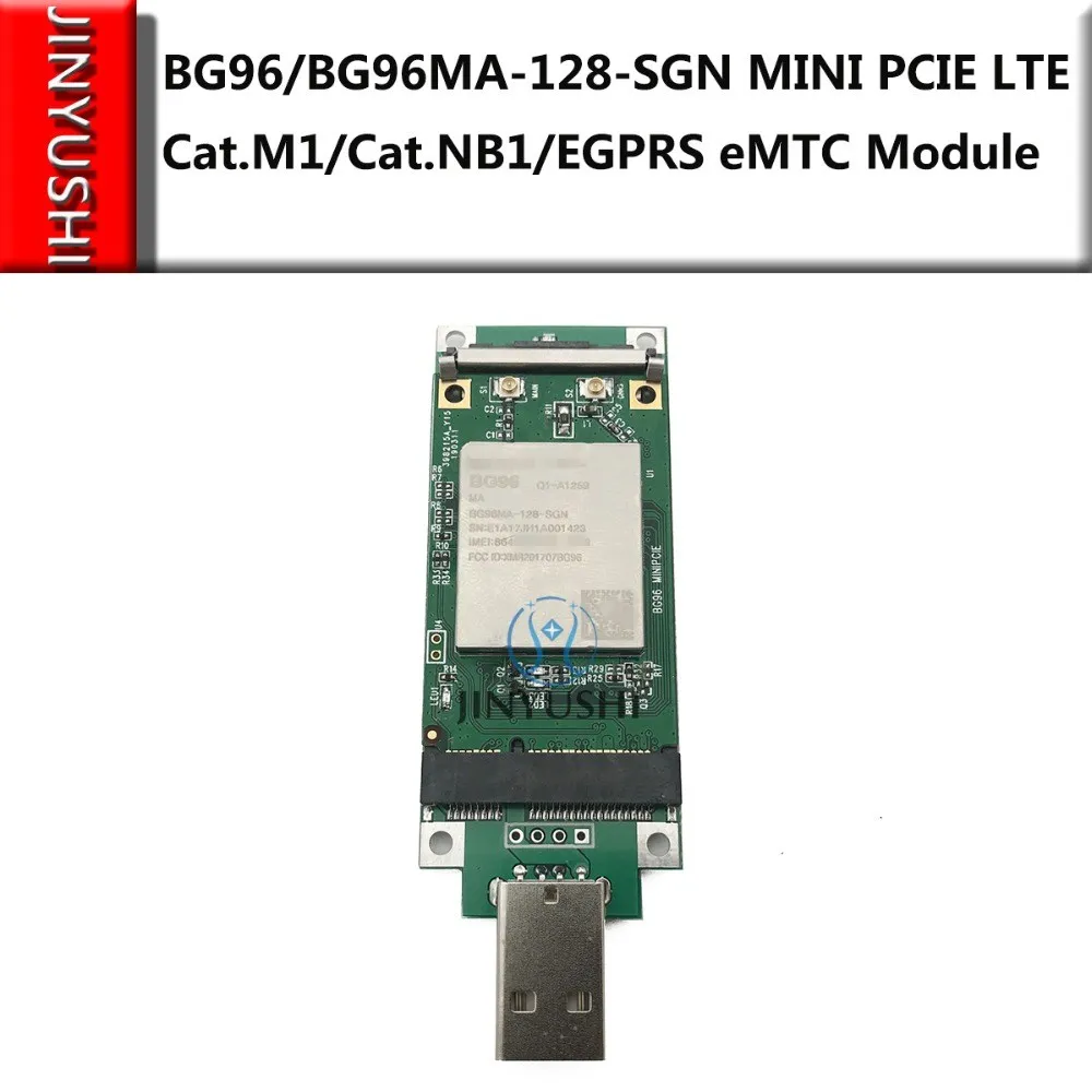 Jinyushi для BG96/BG96MA-128-SGN мини PCIE + USB адаптер LTE Cat. M1/упак. NB1/EGPRS eMTC модуль 100% Новинка & Оригинал по акции