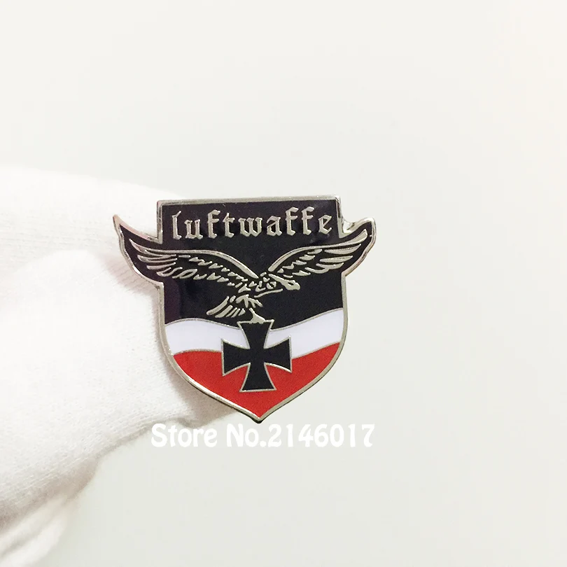 10pcs WW2 German Military Lapel Pin Army Empire Eagle Pins and Badges