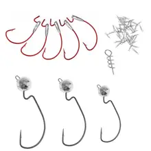 58 шт./лот, серебряные рыболовные крючки, вертлюжные комбо, полные комплекты, Свинцовые джиг-головки из нержавеющей стали, рыболовные крючки и булавки, рыболовные снасти