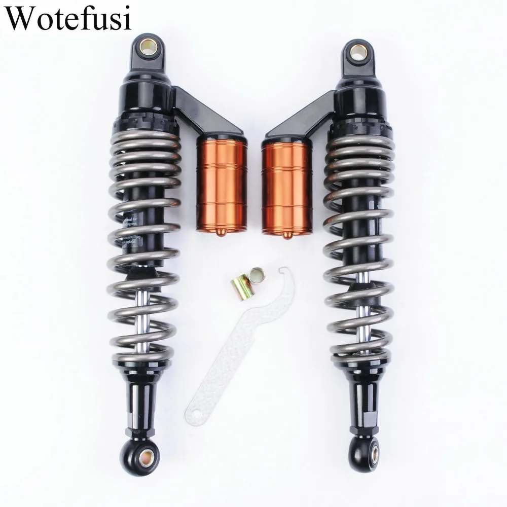 

Wotefusi Shock Absorbers 360MM 14.2" For Motorcycle Replacement Round Ends After Market Fit For Scooter ATV [PA523-PA524]