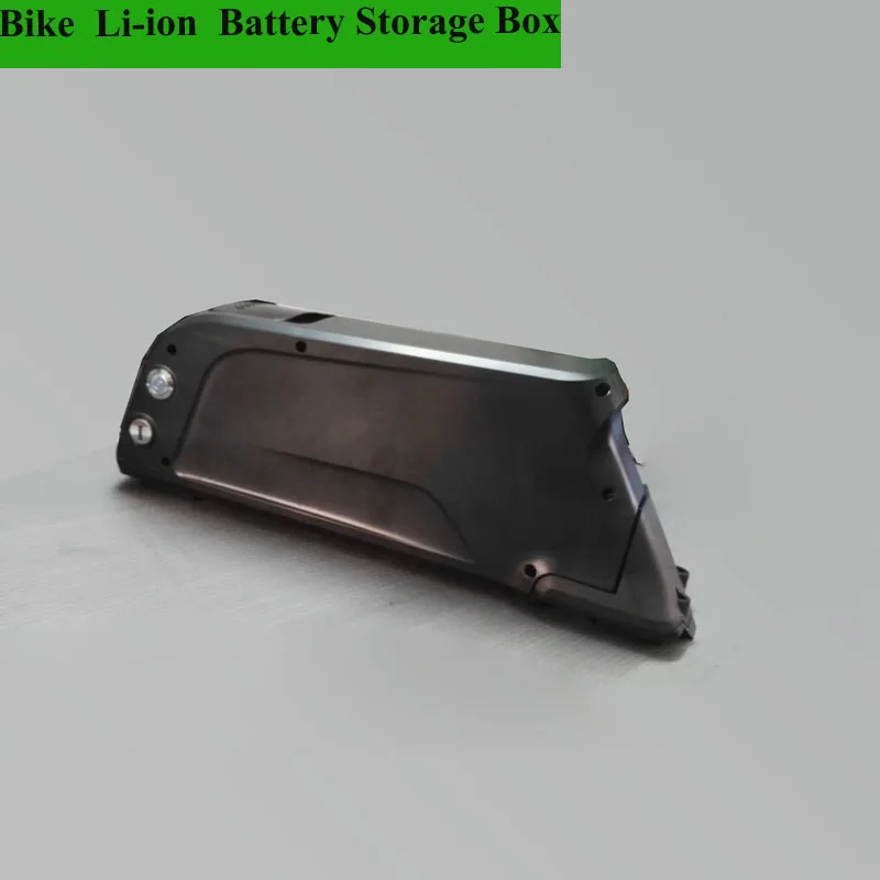 

High quality down tube ABS battery case 48V or 36V Black e-bike or electric bicycle battery plastic box and with 18650 holder