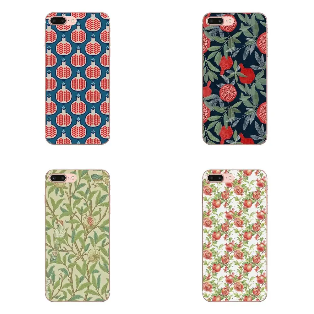 

For Xiaomi Redmi Mi Note 7 8 9 SE Pro Lite Go Play Soft Phone Case Pomegranate Fruit
