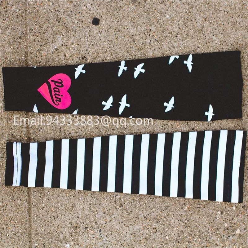 USA LOVE THE PAIN arm sleeve Bicycle equipment Travel set Sun protection hand sleeve protective case Leg sets cycling kit