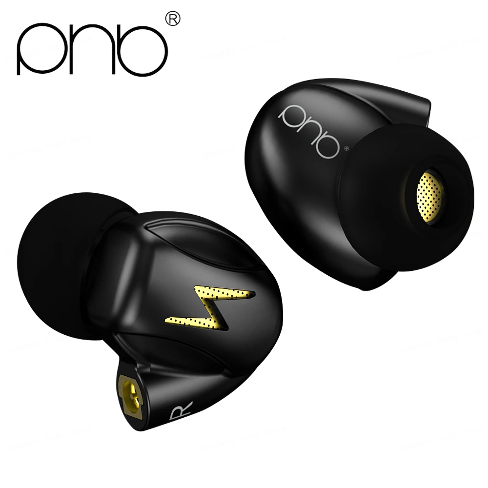 PHB Hybrid Headphones 8 Driver In Earphone 2BA+2DD Dynamic Armature Earbuds HiFi Bass Metal Headset Noise Cancelling Ear Monitor audbos db04 hifi hybrid earphone 2ba 2dd silver plated metal earphone monitor earphone audiophile iem music earbuds