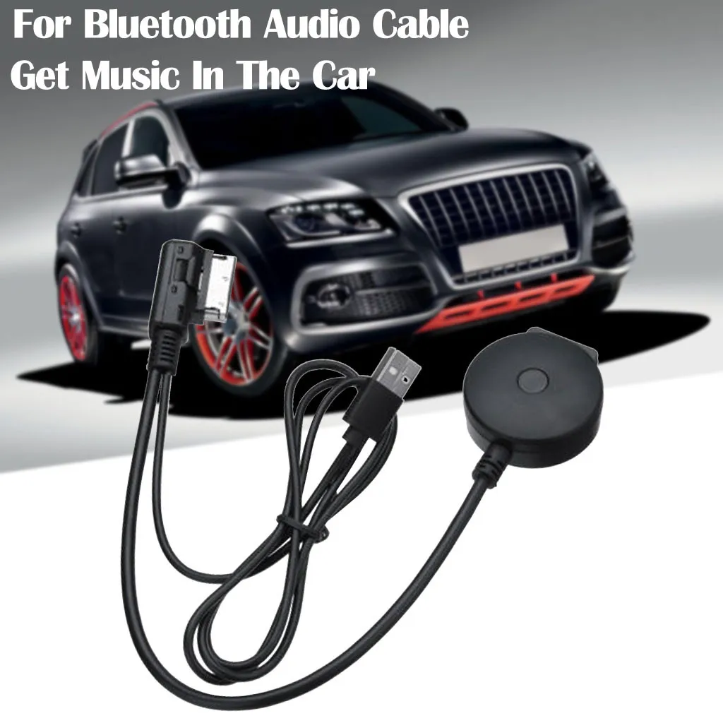 Bluetooth AUX приемник кабель с USB адаптером для V W Audi A4L A5 A6L A8L Q7 Q5 AMI MMI/2G Интерфейс медиа вход аудио кабель#30