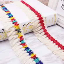 10 ярдов DIY аксессуары хлопчатобумажная тесьма с кисточками нить кружева богемная кисточка отделка бахромой для шитья одежды шторы украшения 10 ярдов DIY аксессуары хлопчатобумажная тесьма с кисточками нить кружева богемная кисточка отделка бахромой для шитья одежды шторы украшения