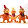 Funny Crazy Dancing Singing Doll Cock Duck Frog Electric Chicken Musical Plush Toy Lovely Rooster Noisy Toys for Children 1